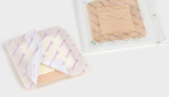 First-Aid Dressing, Surgical Dressing, surgical dressing, vertical stacking wheel, wound dressing, corn plaster, perforation station, plasters, first-aid dressing, band aid, sanitary napkins, kiss-cut, diapers, turnkey plaster production, advances wound dressing, films for surgery, sterile strips, Tapes in different lengths singularly packed in plastic dispenser